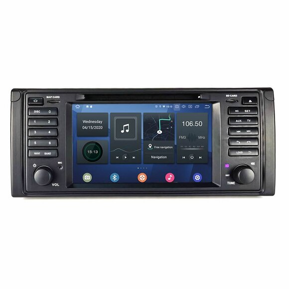 RNavigator RNR4-BM01 / S10.AN Multimedia Navigation GPS - ΟΕΜ 7'' Εργοστασιακού Τύπου Οθόνη -  BMW Series 7 E38 1995-2001   - Android 10.0 Q - 4 core - 1.5GHz 5GHz CPU Cortex-A35 PX30 Rockchip  - 2gb Ram - 16gb Rom Caraudiosolutions.gr