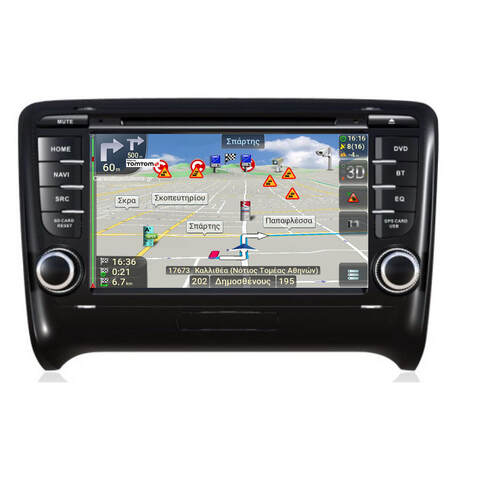 RNavigator RN8C-AU78 S10.AN  Multimedia Navigation GPS - ΟΕΜ 7'' Εργοστασιακού Τύπου Οθόνη - Audi TT 2006-2014  - Android 10.0 Q - 8 πύρηνο -  4gb Ram - 64gb Rom Caraudiosolutions